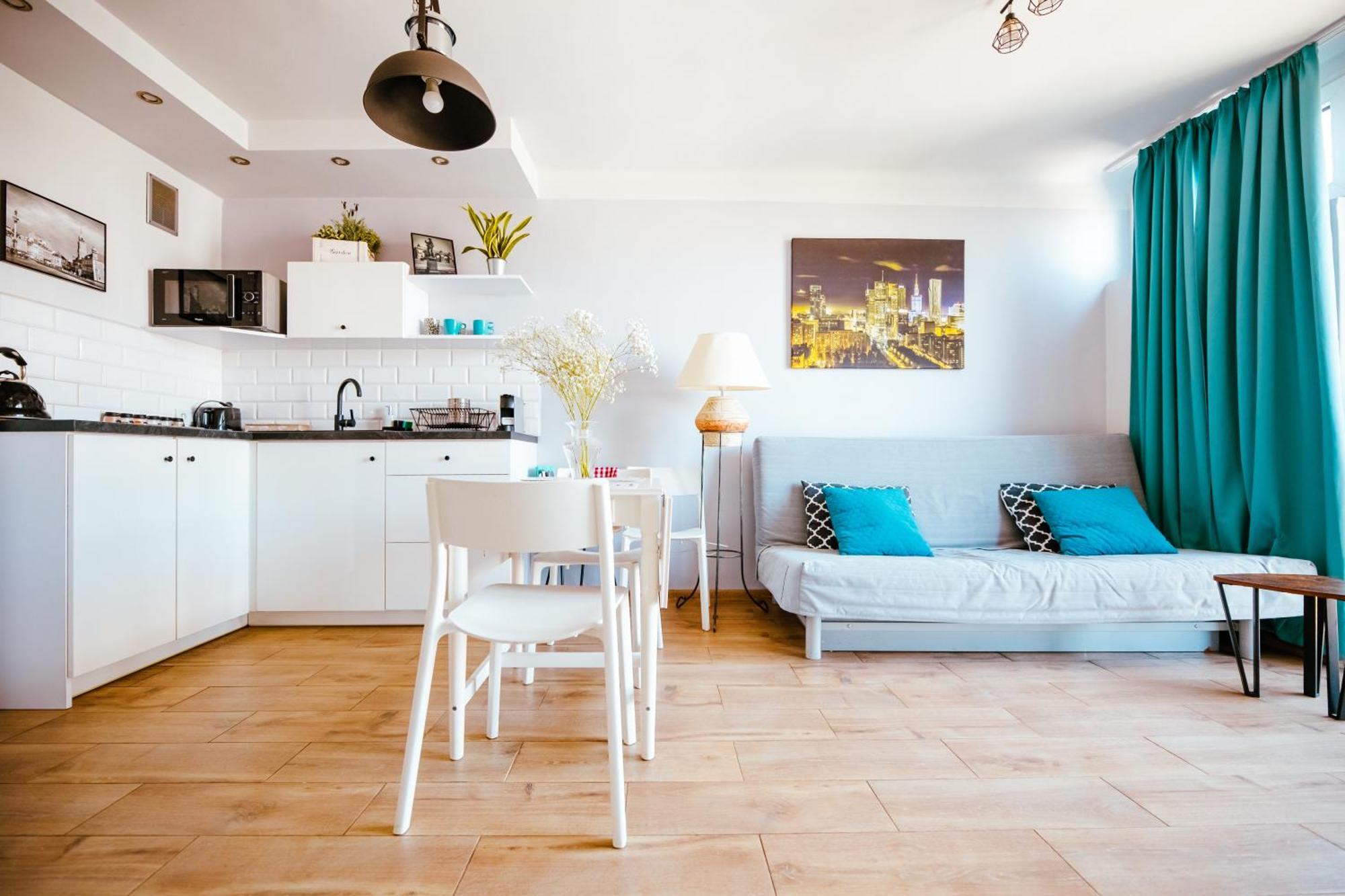 Bright 14Th Floor Central Home With Balcony & Views Varsavia Esterno foto