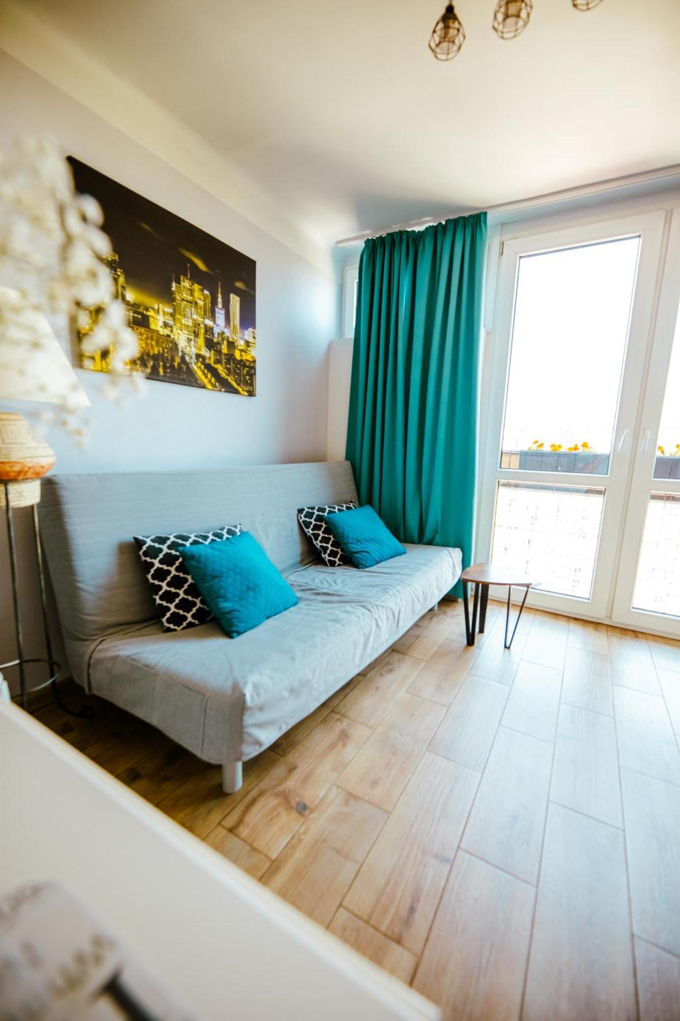 Bright 14Th Floor Central Home With Balcony & Views Varsavia Esterno foto