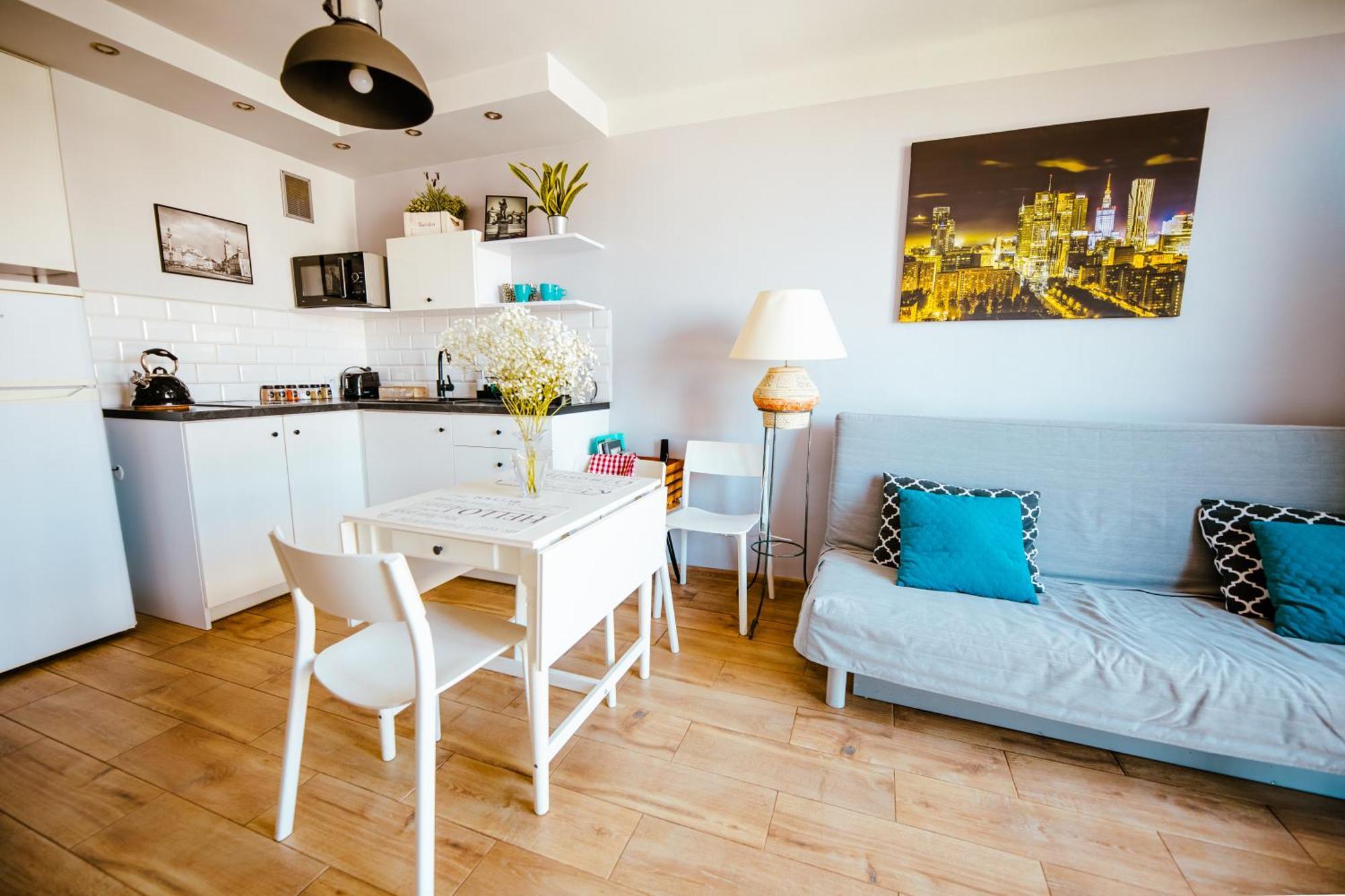 Bright 14Th Floor Central Home With Balcony & Views Varsavia Esterno foto